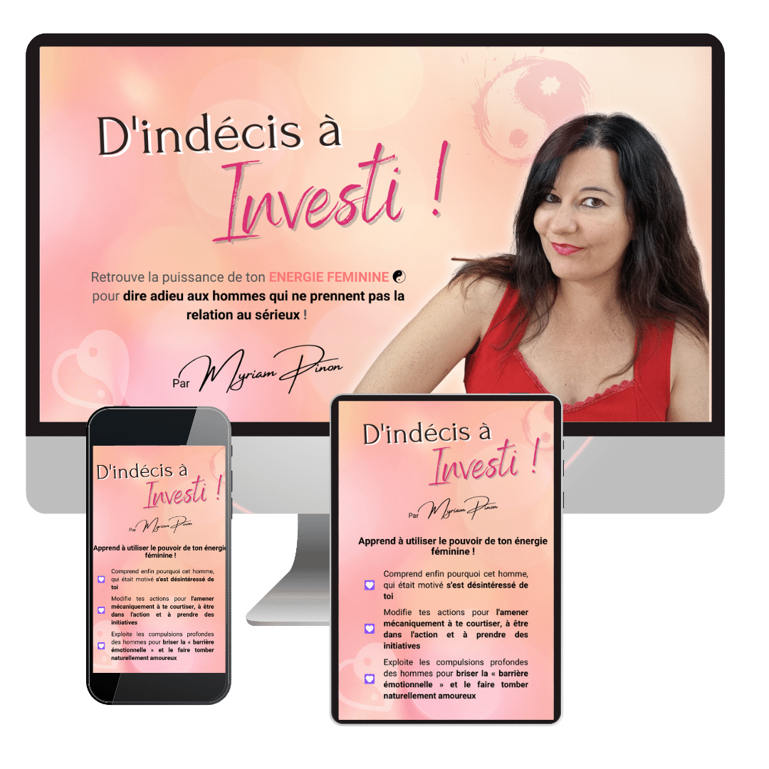 Formation love coaching d'Indécis à investi Myriam Pinon